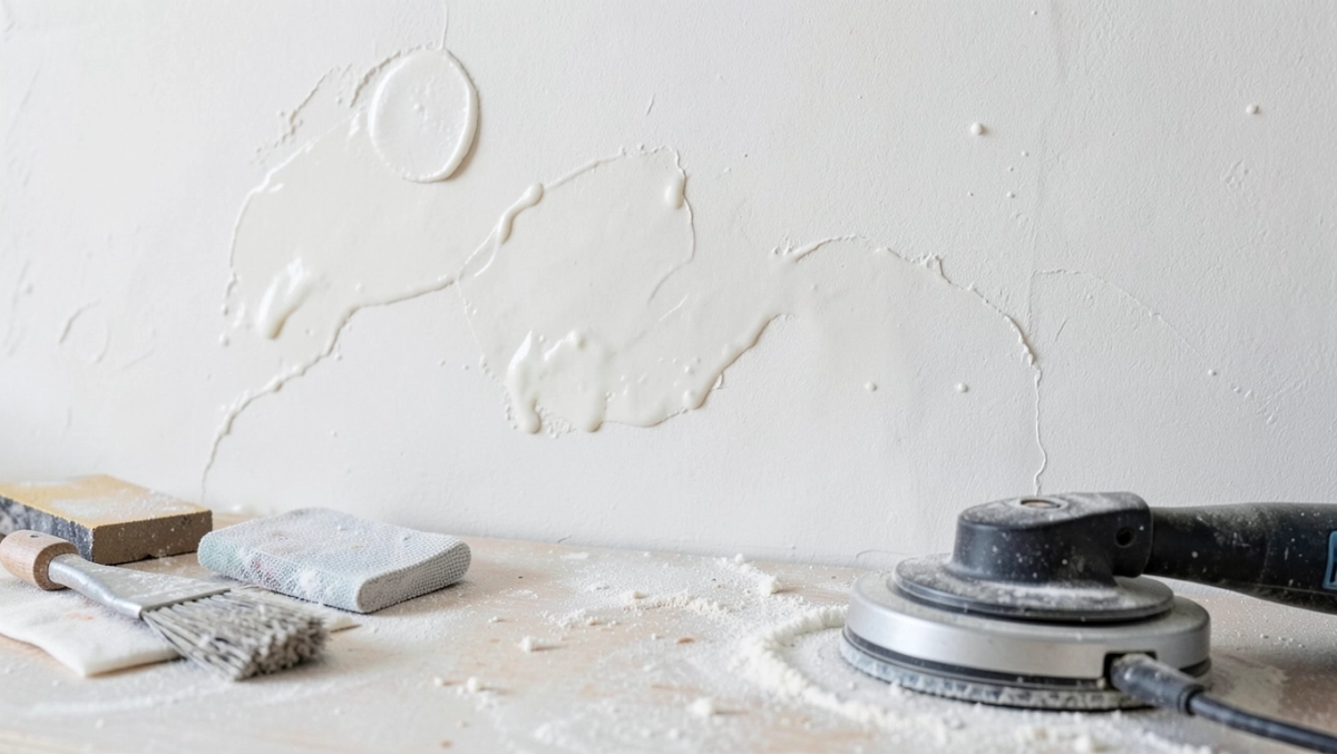 Czym szlifować tynk gipsowy