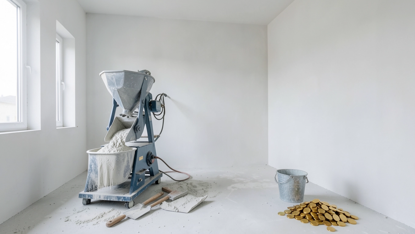 ile kosztują tynki maszynowe