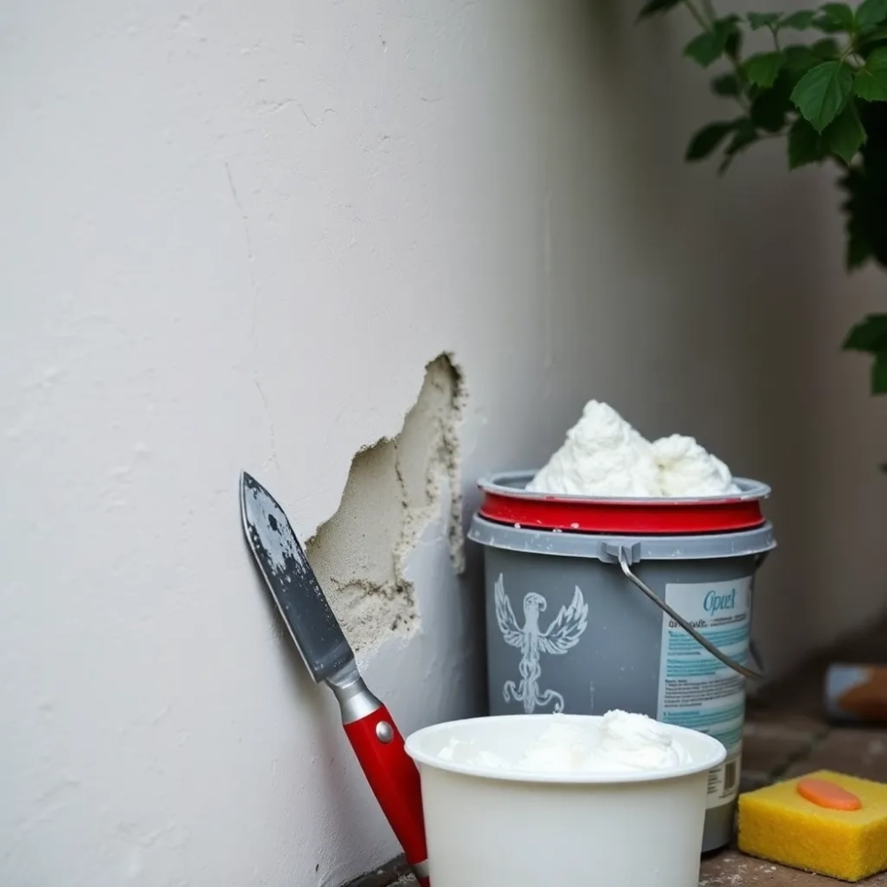Jak naprawić uszkodzenia tynku