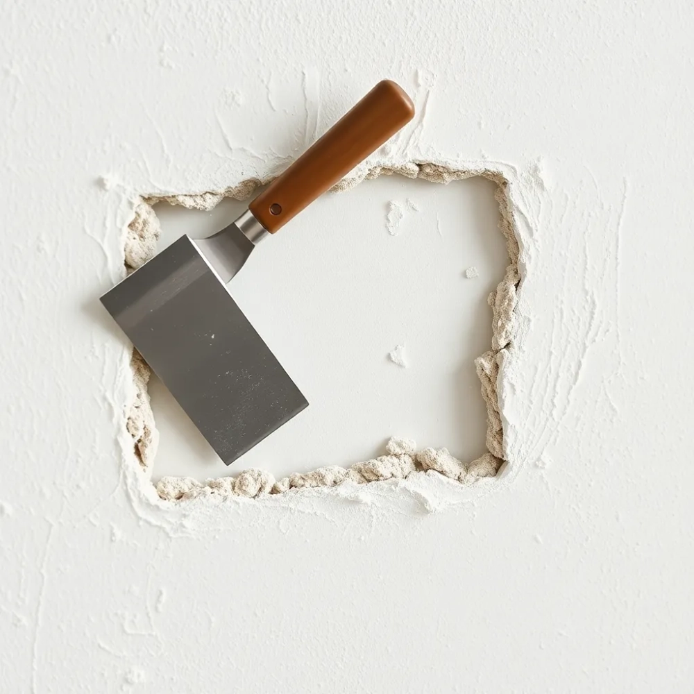 Jak usunąć tynk strukturalny ze ściany