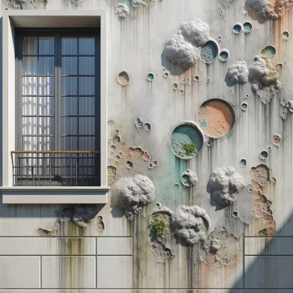 Przebarwienia Na Tynku Silikonowym