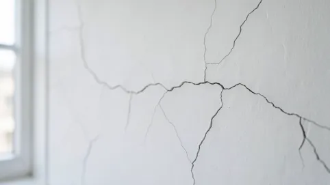 dlaczego tynk pęka