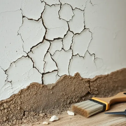 Jak wzmocnić sypiący się tynk