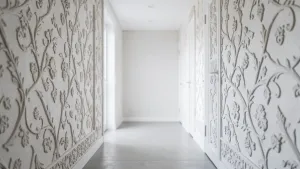 tynk ozdobny na korytarz